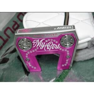 Brand New 2025 Titleist Scotty Cameron My Girl Pink & Pearls Limited Putter 34'